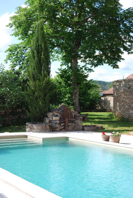 Mas De Garrigue Bed and Breakfast Calvignac Eksteriør billede