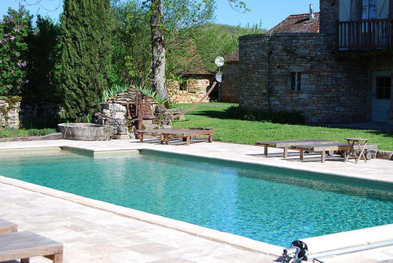Mas De Garrigue Bed and Breakfast Calvignac Eksteriør billede